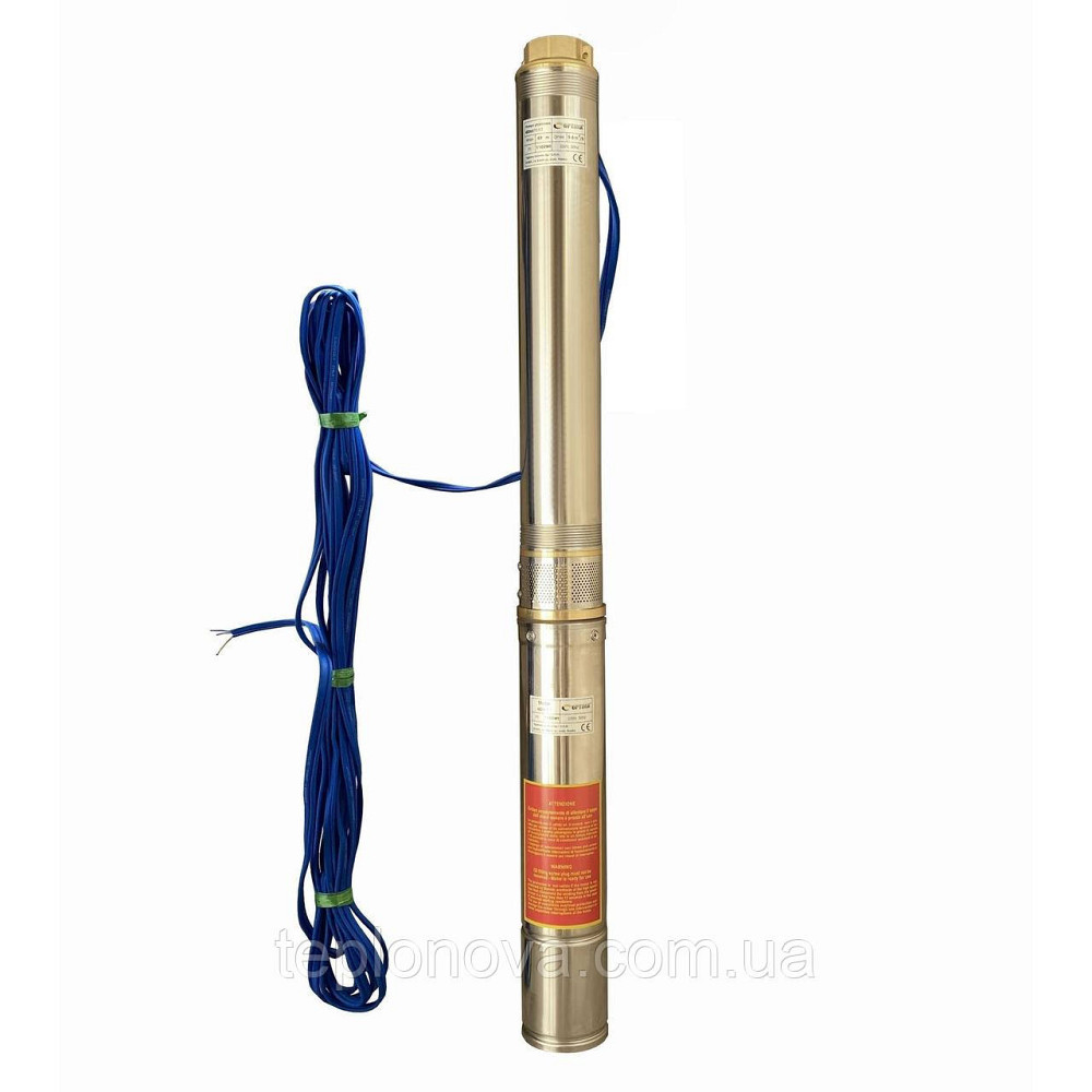 Насос скважинный с повышенной уст-тью к песку  OPTIMA  4SDm6/11 1,1 кВт 69м + пульт NEW Черновцы - изображение 1