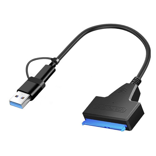 Адаптер USB 3.0/Type-C для SSD та HDD 2.5" Київ - фото 3