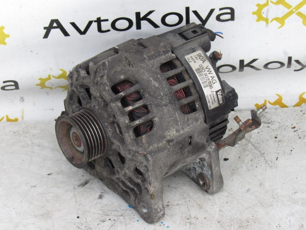 Генератор Skoda Fabia 1.2 бензин 2004-2007 (03D903025J) Ковель - фото 1