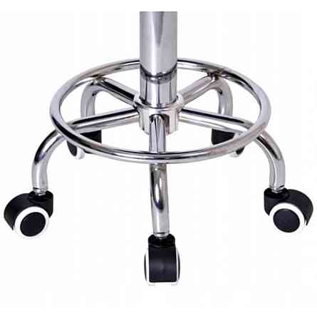 Крісло табурет стілець на колесах без спинки кругле Bonro B-496 Київ