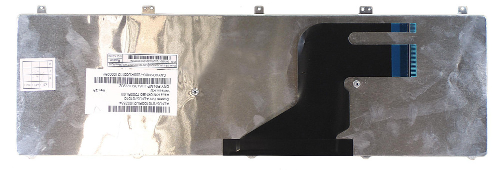 Клавиатура для ноутбука Asus N Series (N55, N75) X Series (X5QS) Silverly, RU Вінниця - фото 3