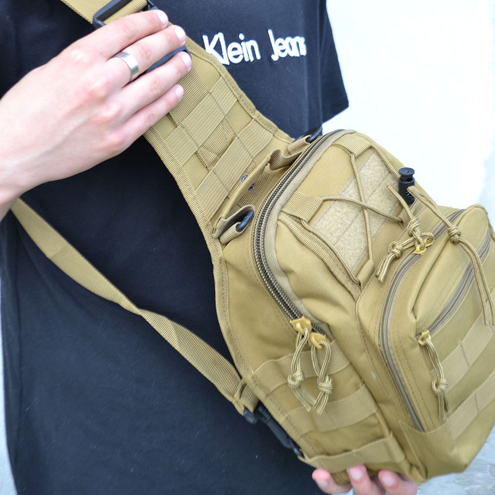 Комплект 2 В 1: армейская сумка + тактический фонарь WT-18 Львов - изображение 10