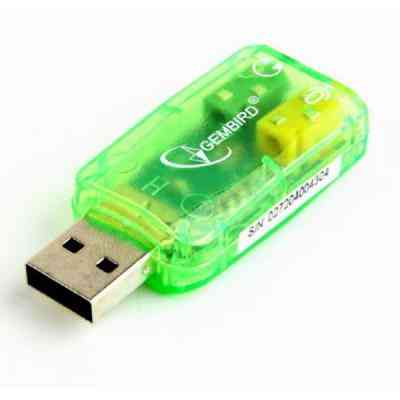 Перехідник USB2.0-Audio Gembird (SC-USB-01) Вінниця