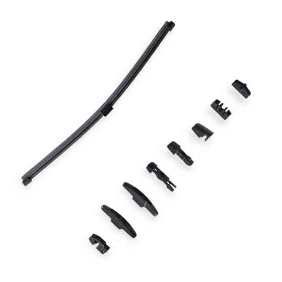 Щітка двірника заднього carway безкаркасна flat rear 275мм (+ 8 адапт.) Мукачево