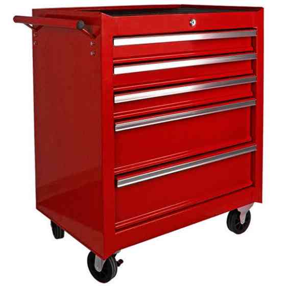 Візок інструментальний на колесах 5 секцій TORIN TBR-L4005-X Одеса