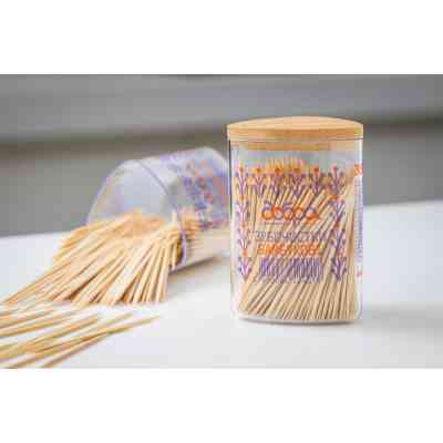 Зубочистки Добра Господарочка Бамбукові Колекція Вибійка 350 шт. (4820086524018) Вінниця