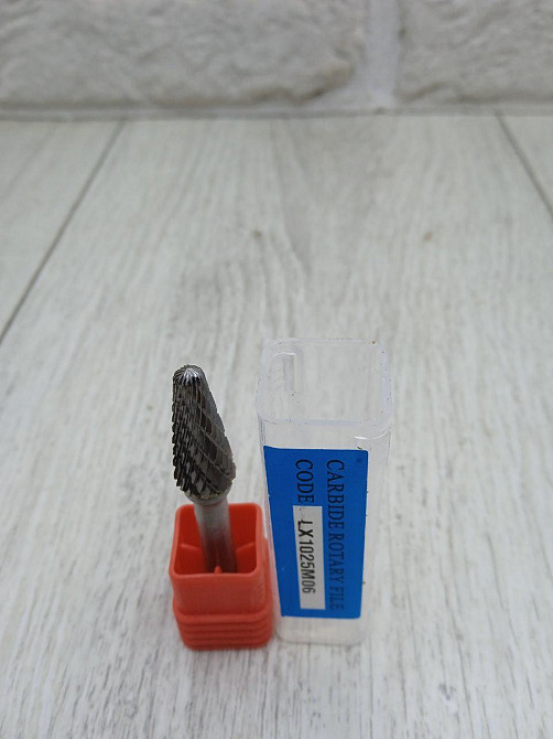 Борфреза по металу LX конус напівсфера 14х28х6 мм Харків - фото 2