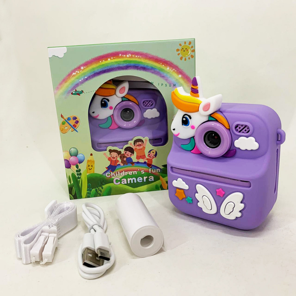 Камера мгновенной печати снимков, Фотоаппарат детский с печатью, Фотокамера с мгновенной печатью фото LH-17 Львов - изображение 4