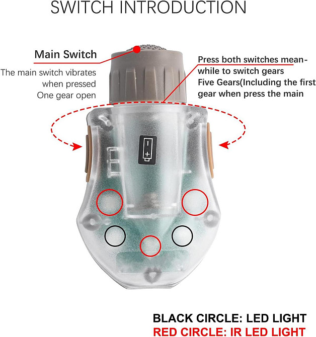Маячок Manta на шлем (Синий свет) Винница - изображение 6