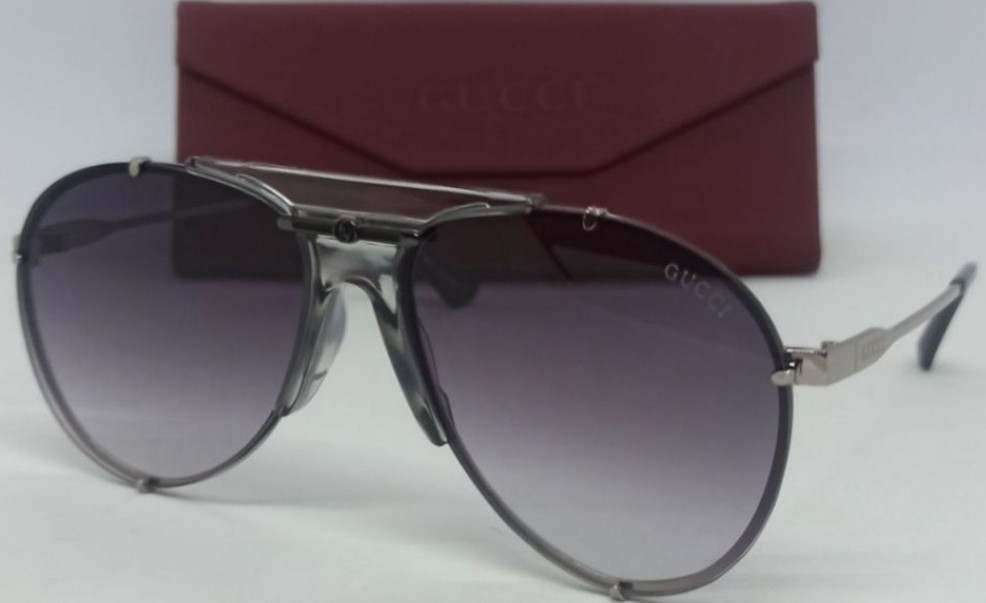 Брендовые очки капли мужские серый градиент в фирменном жестком футляр. Киев - изображение 8