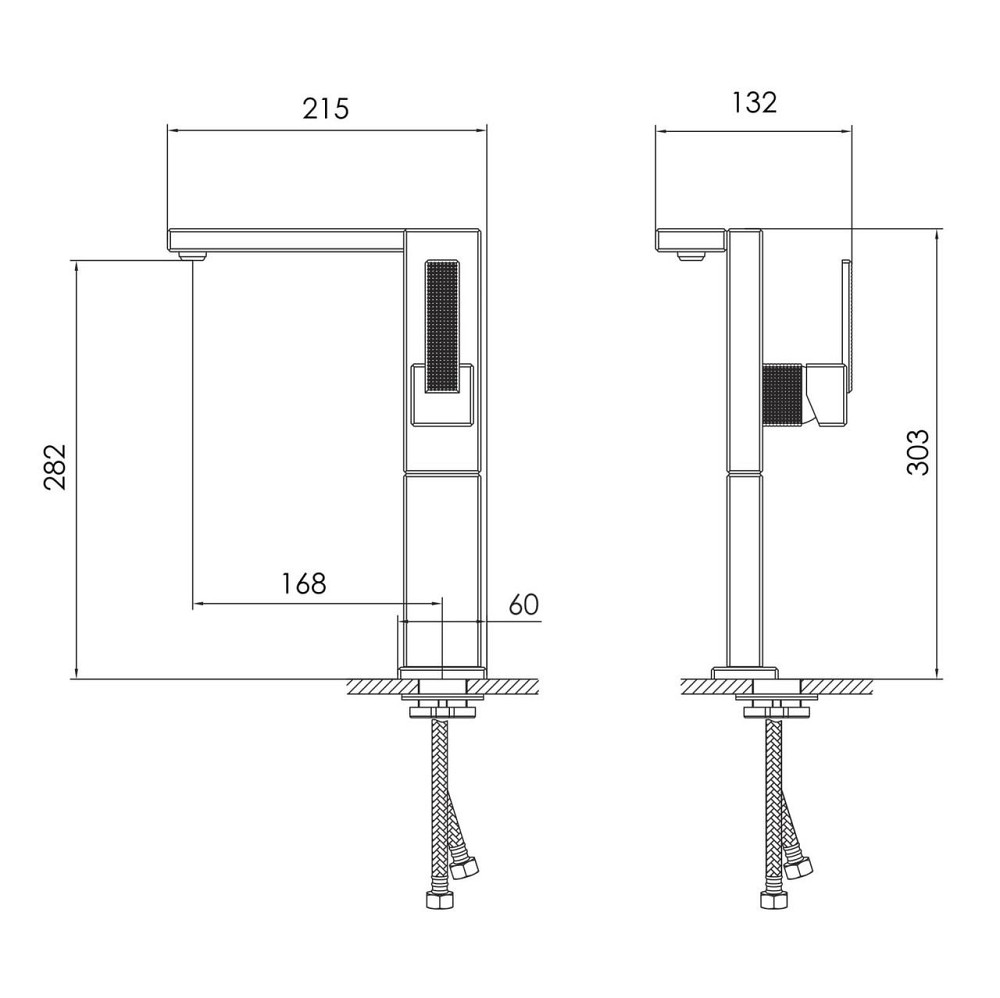 Смеситель для умывальника высокий IMPRESE DEIRA ZMK122001011 Киев - изображение 3