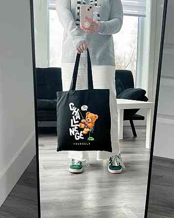 Екошопер BookOpt ВК4059 Teddy Bear (Challenge) чорний Луцк