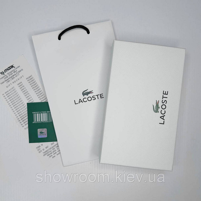 Чоловічий гаманець клатч на блискавці Lacoste (1719) Київ - фото 8