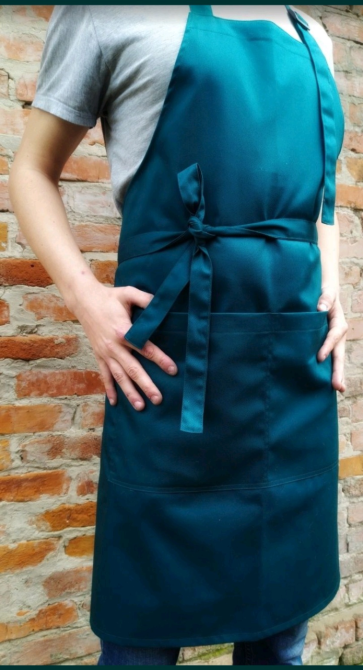 Фартух робочий саржевий плотний великий синий Чернигов - изображение 1