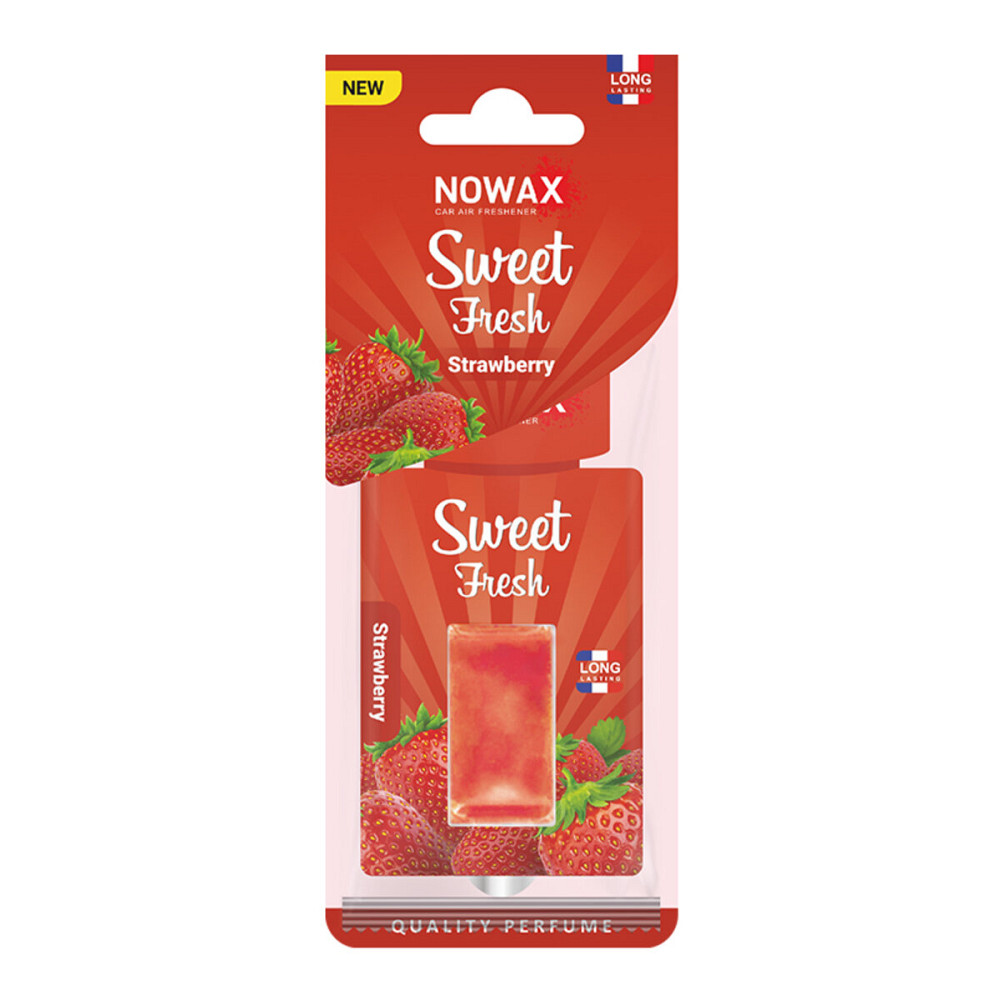 Ароматизатор мембранний Nowax Sweet Fresh - Strawberry Киев - изображение 1