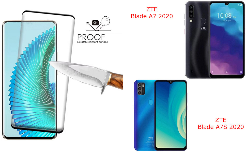 Захисне скло HyperGlass Pro для ZTE Blade A7 2020, A7S 2020 – максимальна чутливість та захист Київ - фото 1