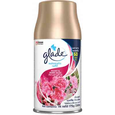 Освіжувач повітря Glade Півонія та соковиті ягоди змінний балон 269 мл (9555222605898) Вінниця