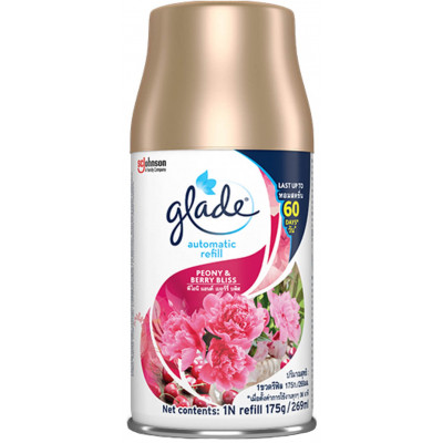 Освежитель воздуха Glade Пион и сочные ягоды сменный баллон 269 мл (9555222605898) Винница - изображение 1