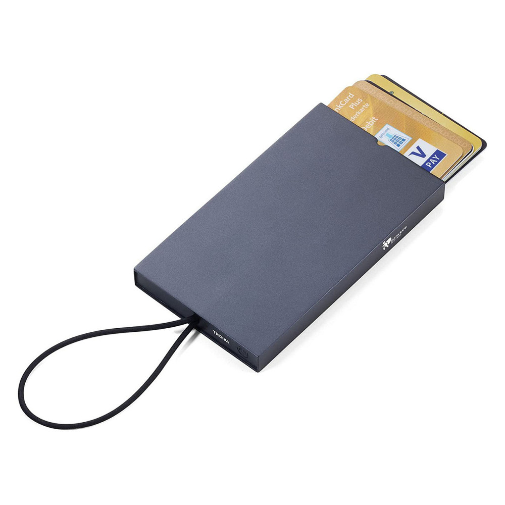 Футляр для кредитной карты с предотвращением мошеннцива Troika, черный Ровно - изображение 1