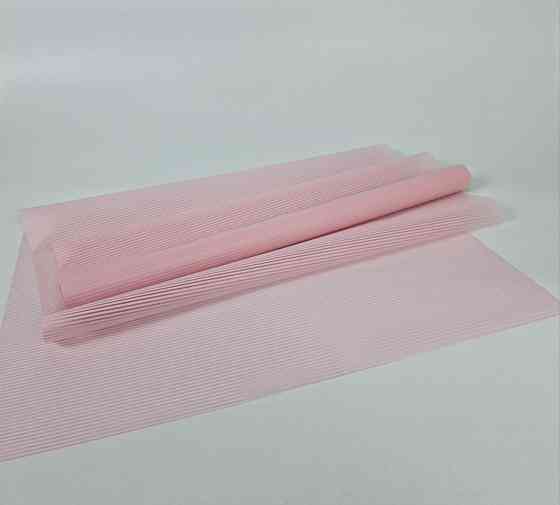 Плівка флориста матова для квітів (57) (h600) Смуга тонка No14 Рожева (1 шт.) Харків