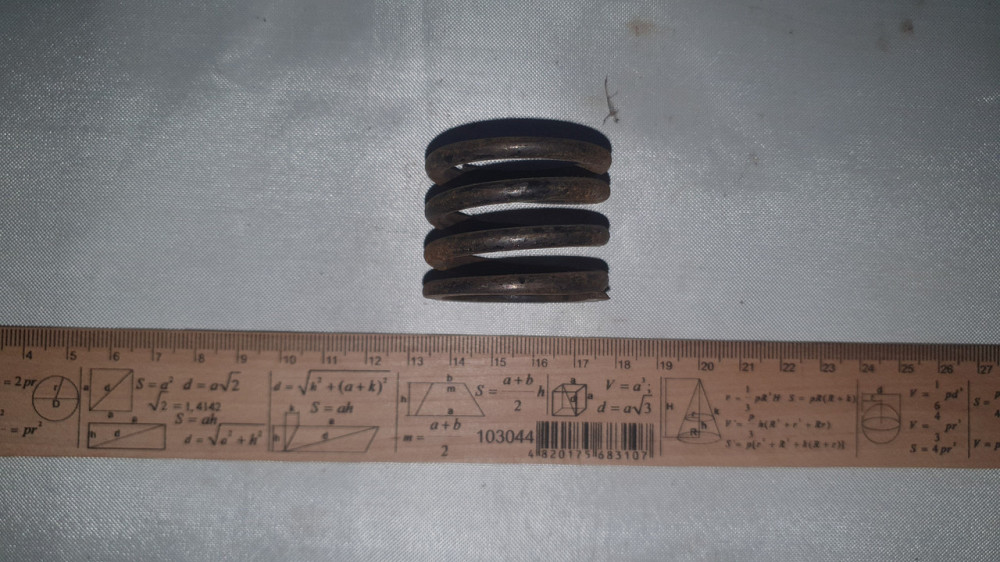 Пружина стиснення 41х32х4.5 мм. СССР. Харків - фото 2