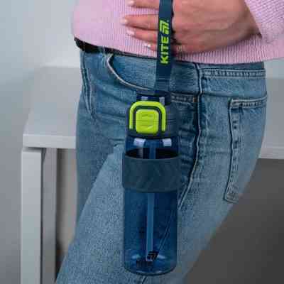 Поильник-непроливайка Kite 800 мл, синьо-зелена (K25-1234-2) Винница