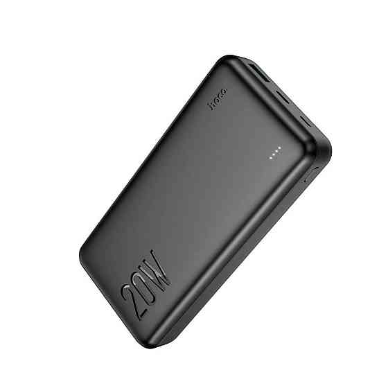 Павербанк 20000 mAh HOCO J87A Tacker PD20W + QC3.0 швидка зарядка чорний power bank повербанк Одеса