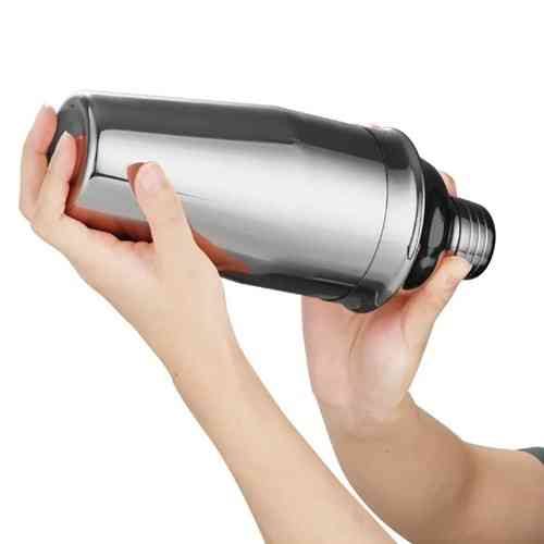 Классический шейкер для коктейлей 350 мл, серебристый Киев