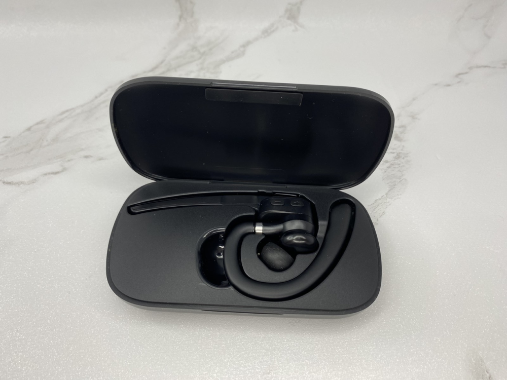 Б/В Бездротова Bluetooth гарнітура HSP-B6 PRO Bluetooth 5.0, DSP шумозаглушення, до 12 годин роботи, USB Type-C, чорна Київ - фото 15