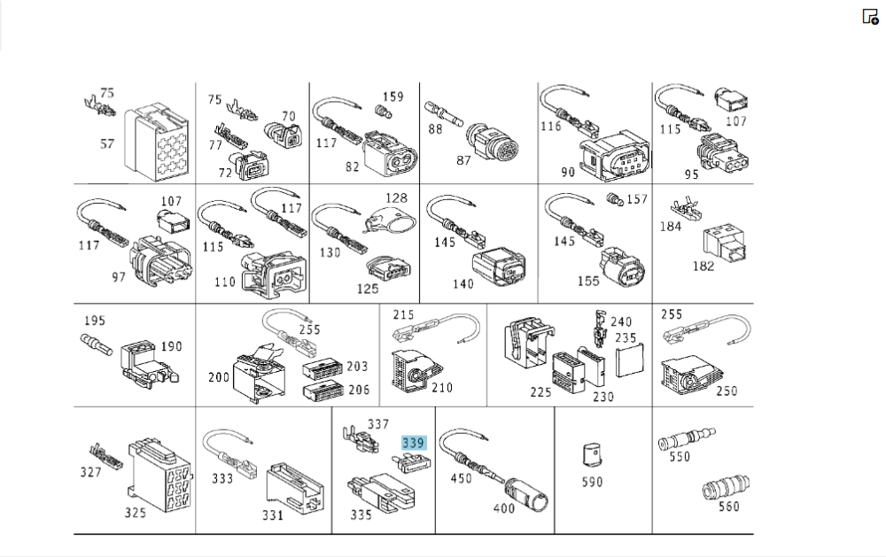 Mercedes-Benz  N000000004205 Запобіжник C-15A-S 15A блакитний CLS C219 E-class W211 ML W164 C-Class W205 GLC X253 C-class W203 CLK Coupe C209 SLK R171 Одесса - изображение 3