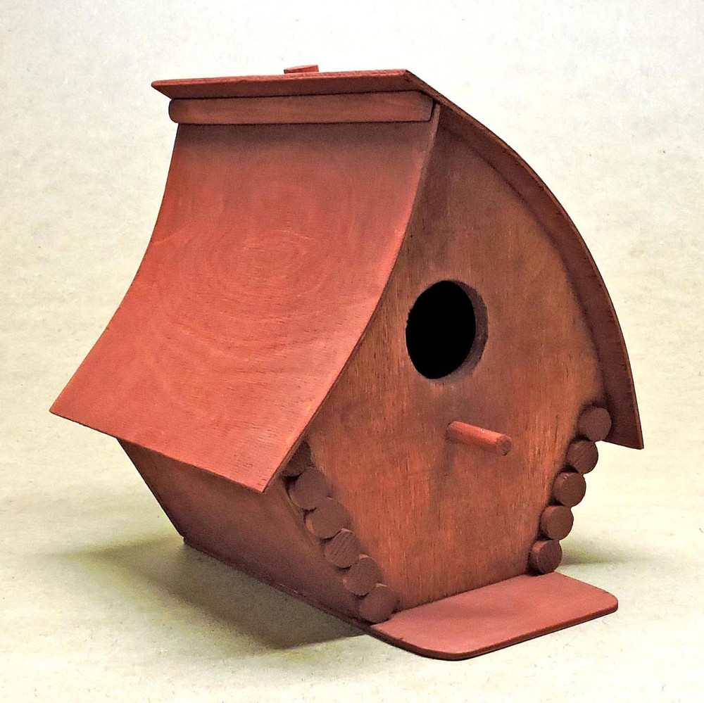 Шпаківня садова "Горобиновик" корал Миколаїв - фото 1