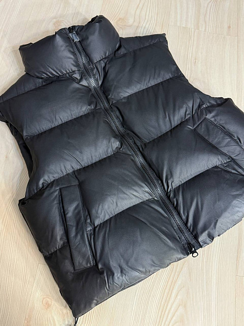 Жилетка женская A-N 10013 дутая без капюшона черная, черный, 42 Киев - изображение 19