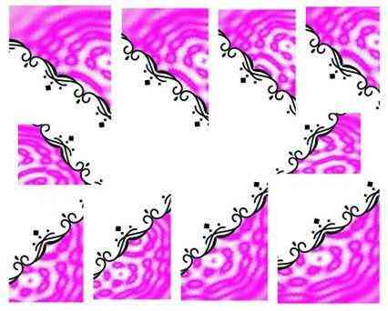 Наклейки для ногтей XF1308 Киев