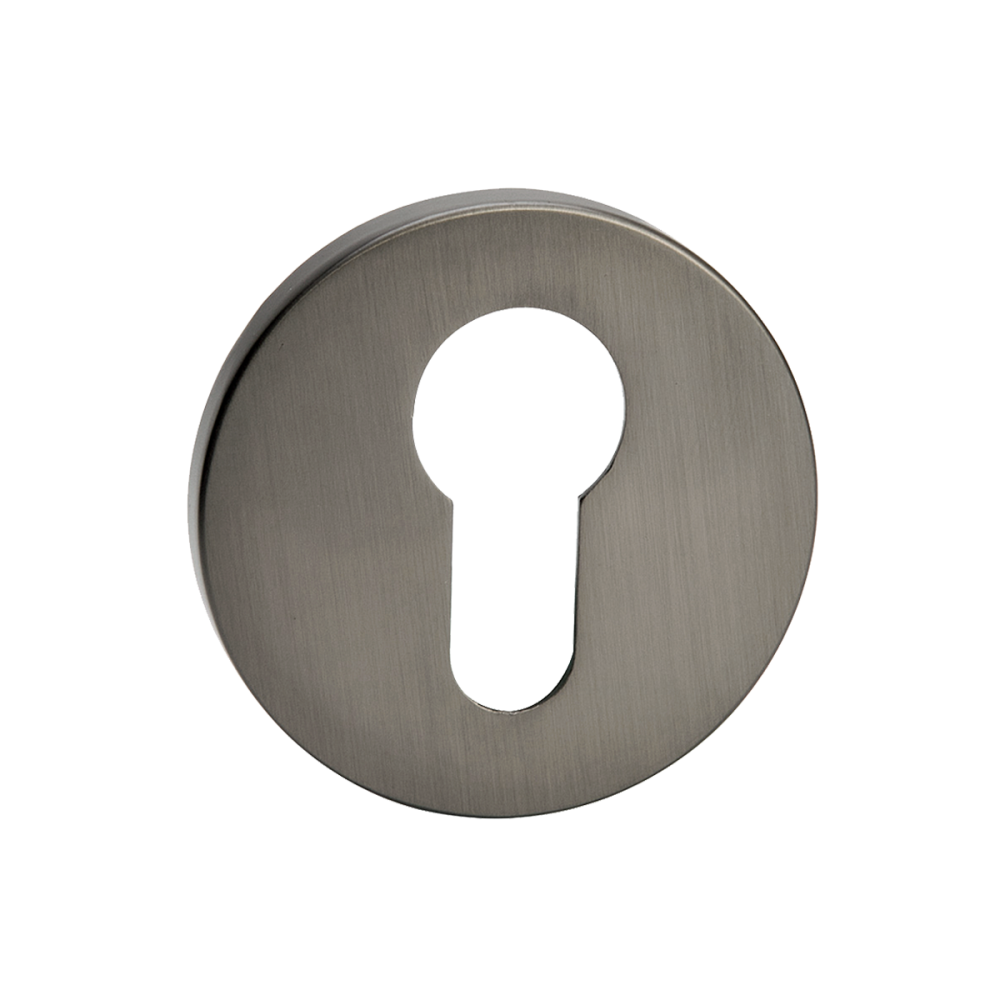 НАКЛАДКА ПІД ЦИЛІНДР E19 MA МАТОВИЙ АНТРАЦИТ Київ - фото 1