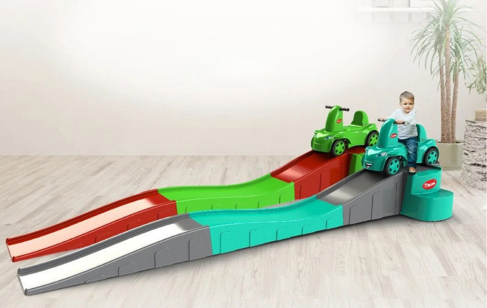 Машинка каталка дитяча с гіркою для спуску Doloni для катання дітей (01491/2) Київ - фото 2