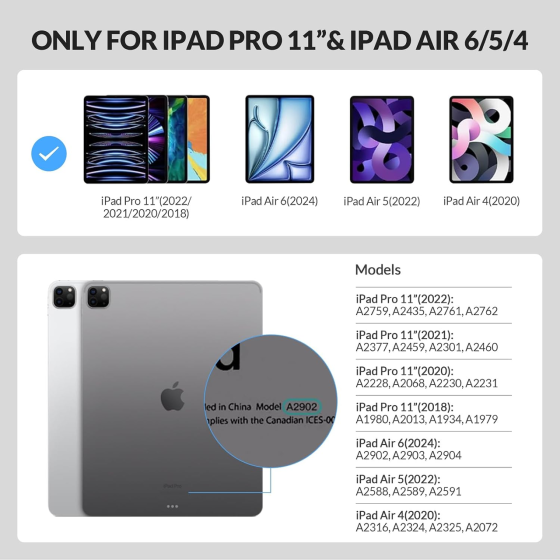 Чехол-клавиатура Rii для iPad Air 10.9