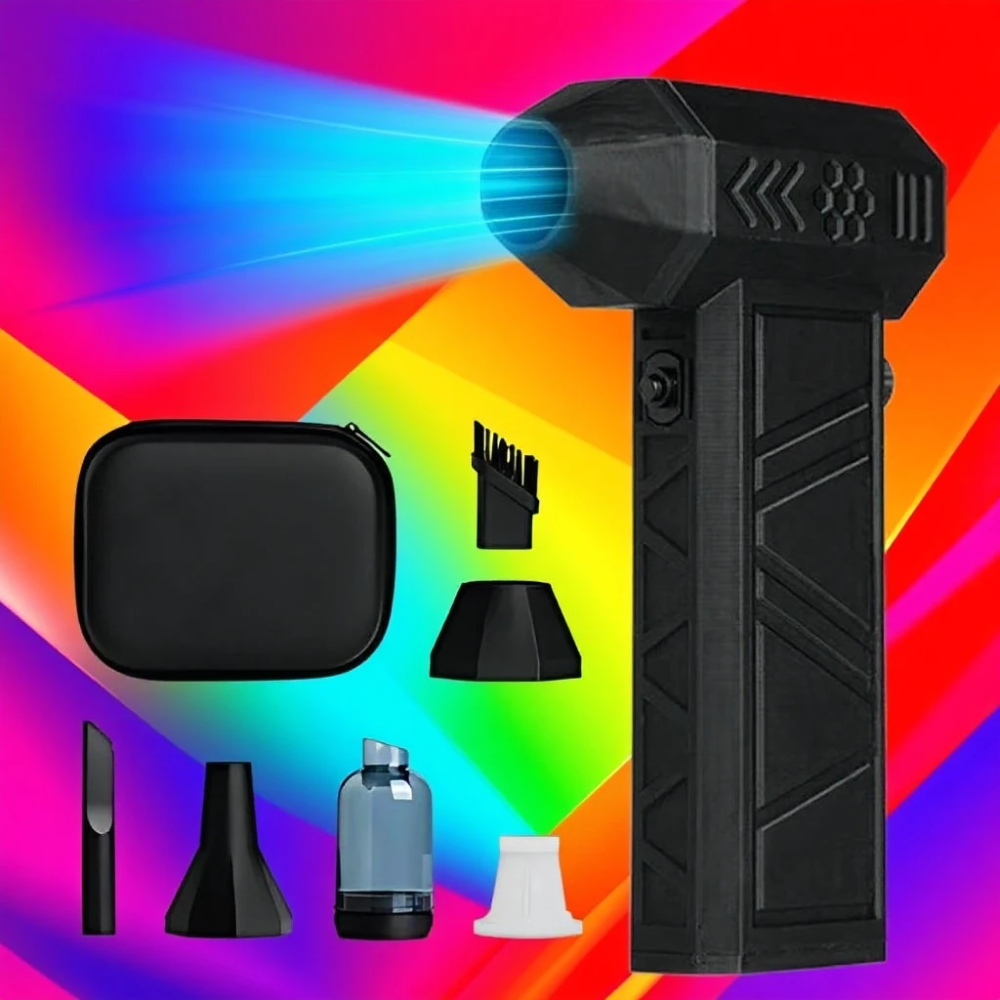 Турбо Міні Фен TS-5537 компактний та легкий, 2 рівні швидкості та температури, знімний фільтр Потужність 1200 Вт Одеса - фото 1