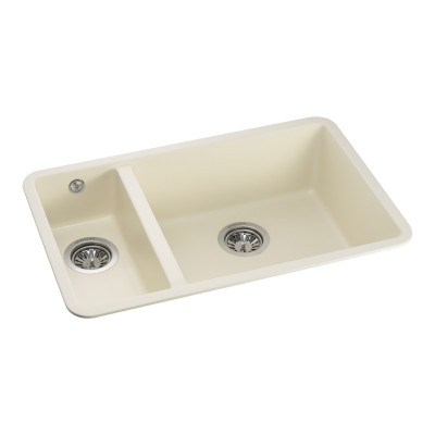 Мийка кухонна GRANADO Under top DOUBLE ivory (gr3404) Вінниця - фото 2