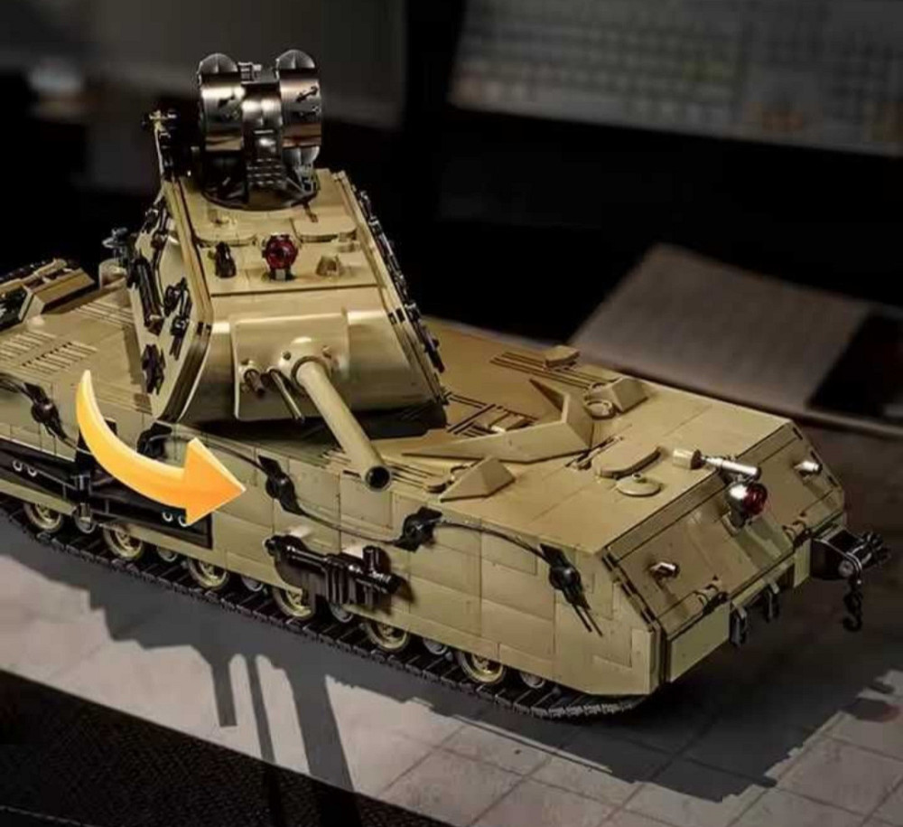 Конструктор танк Panzer VIII Maus 3339 деталей | Радіокерування | У коробці | Масштабна модель Київ - фото 7