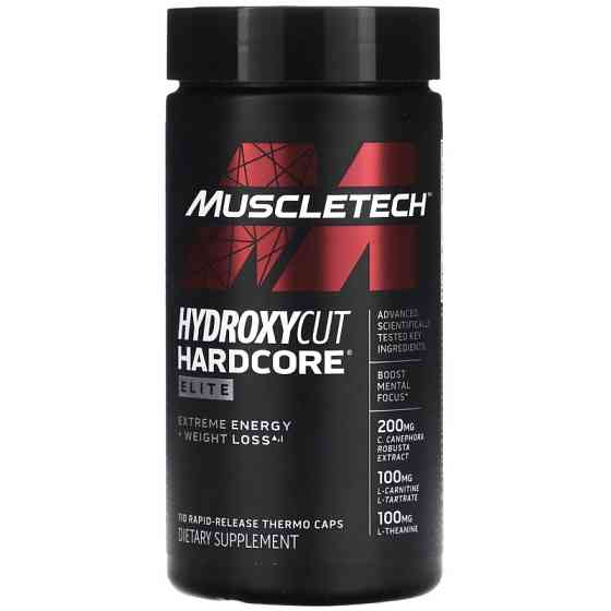 Жиросжигатель MuscleTech Hydroxycut Hardcore Elite 110caps Луцк