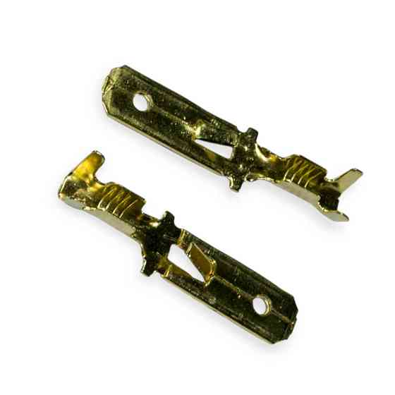 Наконечник дроту "тато" 6,3мм довгий (300шт) WTE Мукачево