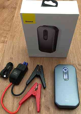 Портативний пусковий пристрій базеус бустер пусковое павербанк. Киев