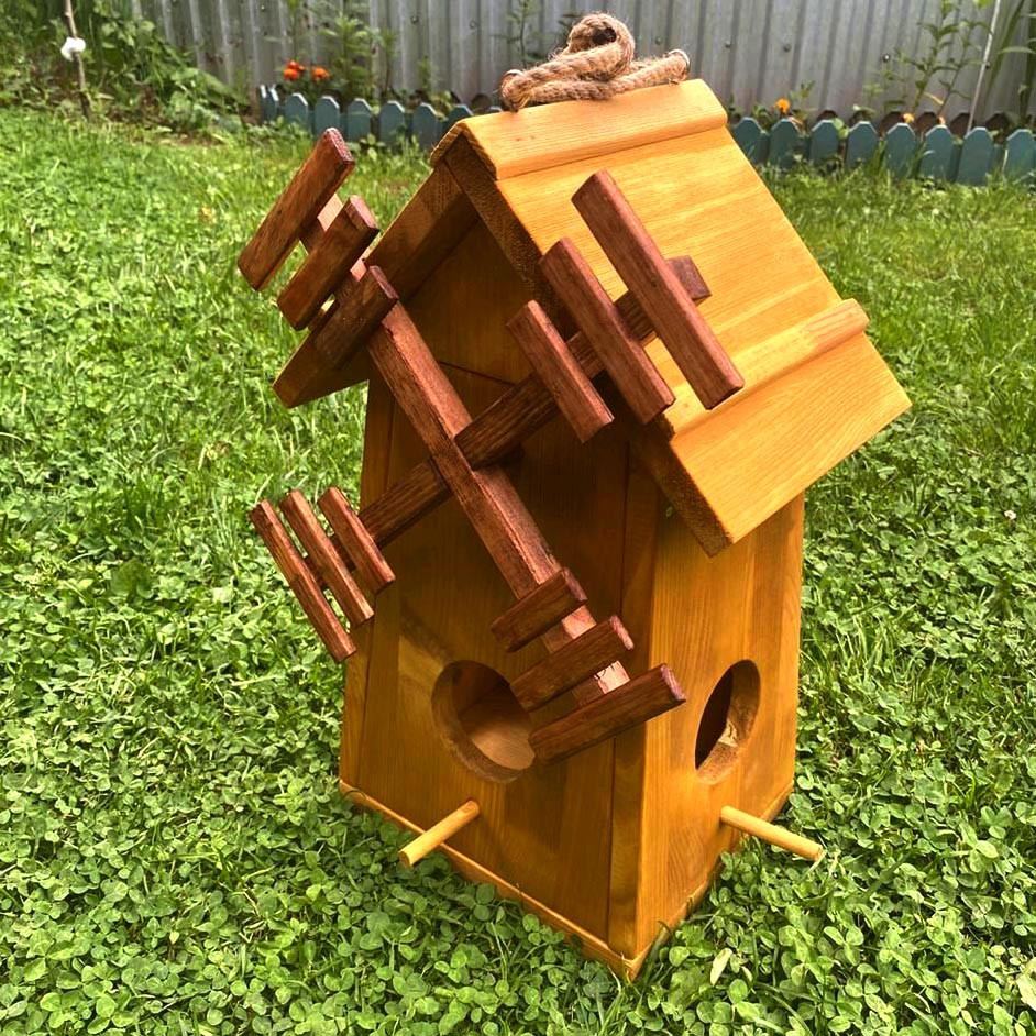 Годівниця для птахів "Каспійка" сієна Миколаїв - фото 3