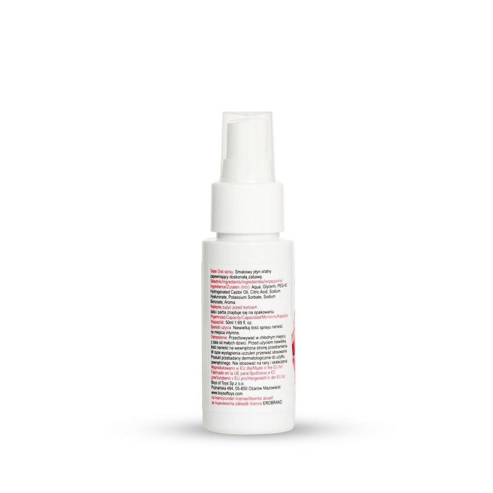Оральный спрей - MyLove Taste Oral Spray Strawberry, 50 мл Sex Aura Киев - изображение 8