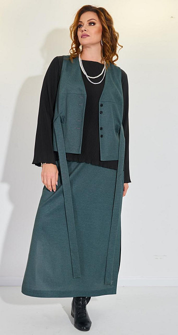 Костюм-трійка зі спідницею (50) Київ - фото 5