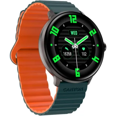 Смарт-часы Canyon Jacky SW-69 Green Orange (CNS-SW69BG) Винница - изображение 3