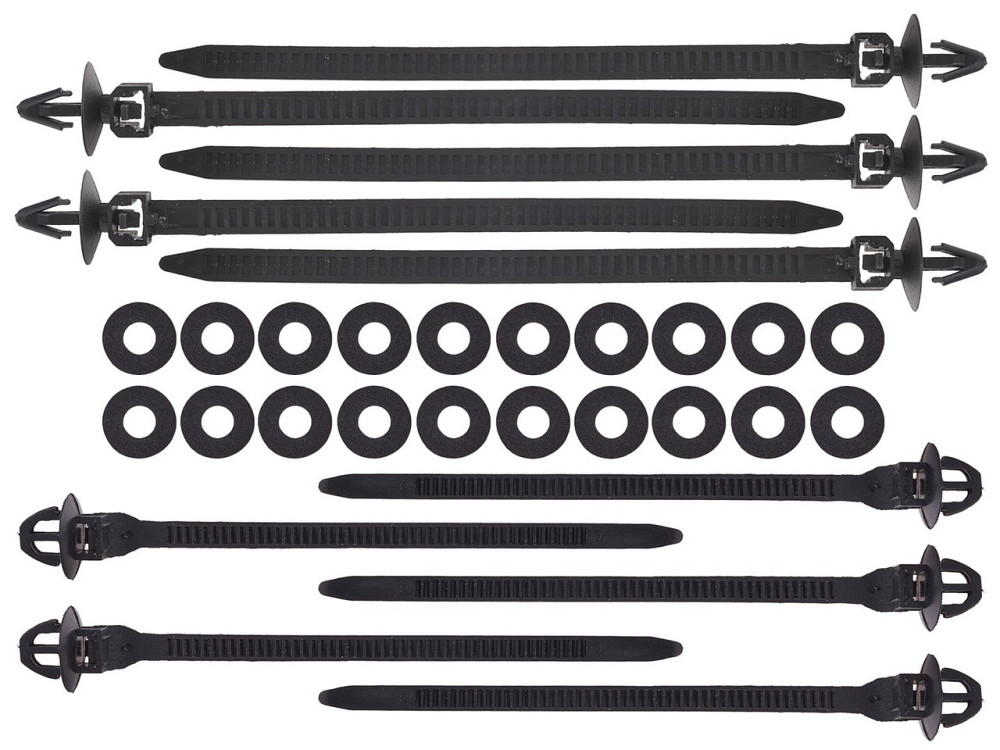 РемНабір автомобільних кліпс із знімачами "GeKo" комплект: 655 деталей - 16розмірів кліс+10стяжок+20подушечок Киев - изображение 5