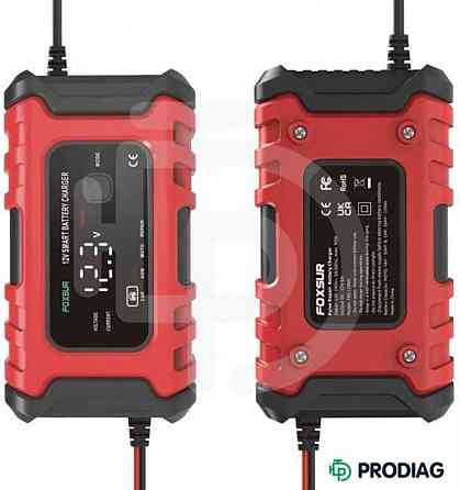 FOXSUR (12V 6A) FBC1206D - імпульсний зарядний пристрій (опт, дроп) Київ