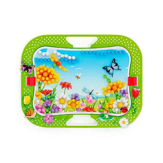 Набір - Для Занять Мозаїкою (300 Фішок, 16 Фігурок, Дошка 28Х20 Cm) Дніпро