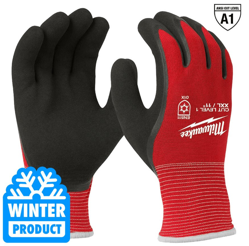 Рукавиці MILWAUKEE з опором порізам 1, зимние, размер S/7 Одеса - фото 1